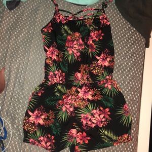 Cute floral romper